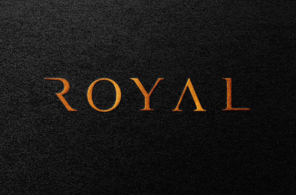 Gold is a great investment because it maintains its value in the long term. Free Dark Paper Gold Foil Embossed Logo Mockup 379984274 Ê