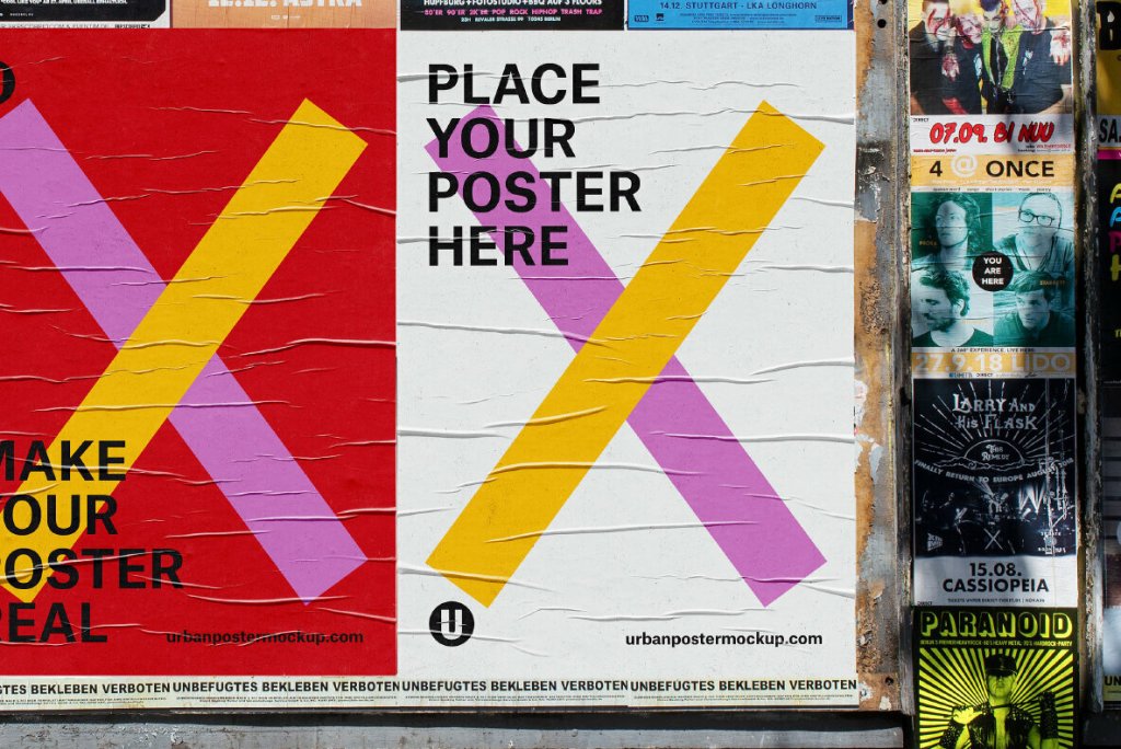 21+ Download Urban Poster Mockup Free&nbsp;Psd