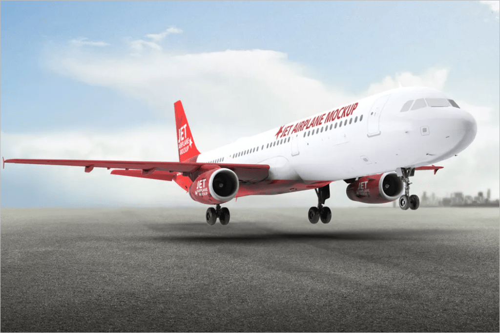 48+ Download Airplane Mockup Psd&nbsp;Free