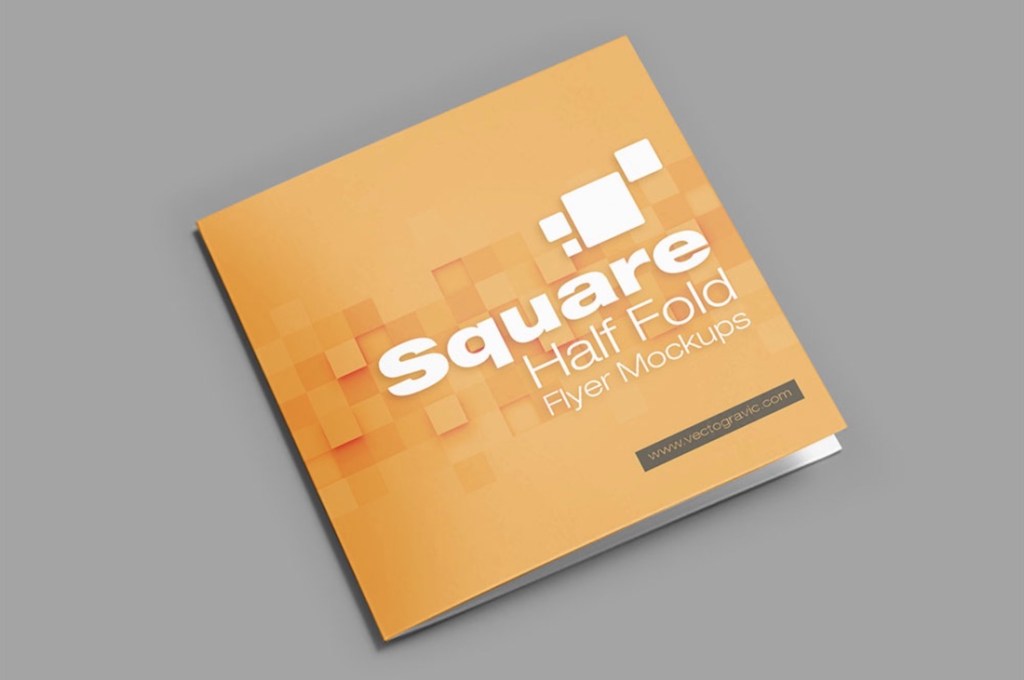 10+ Download Square Brochure Mockup Free&nbsp;Psd