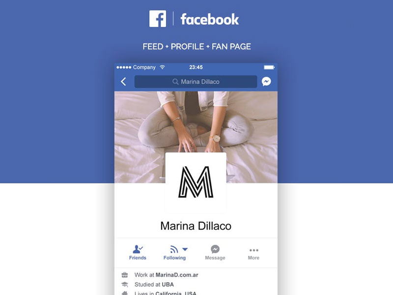 32+ Download Facebook Mobile Ad Post Mockup&nbsp;Psd