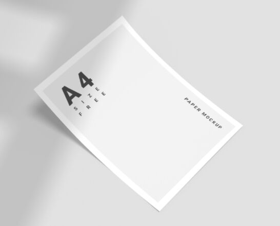 49+ Download A4 Paper Mockup Psd&nbsp;Free