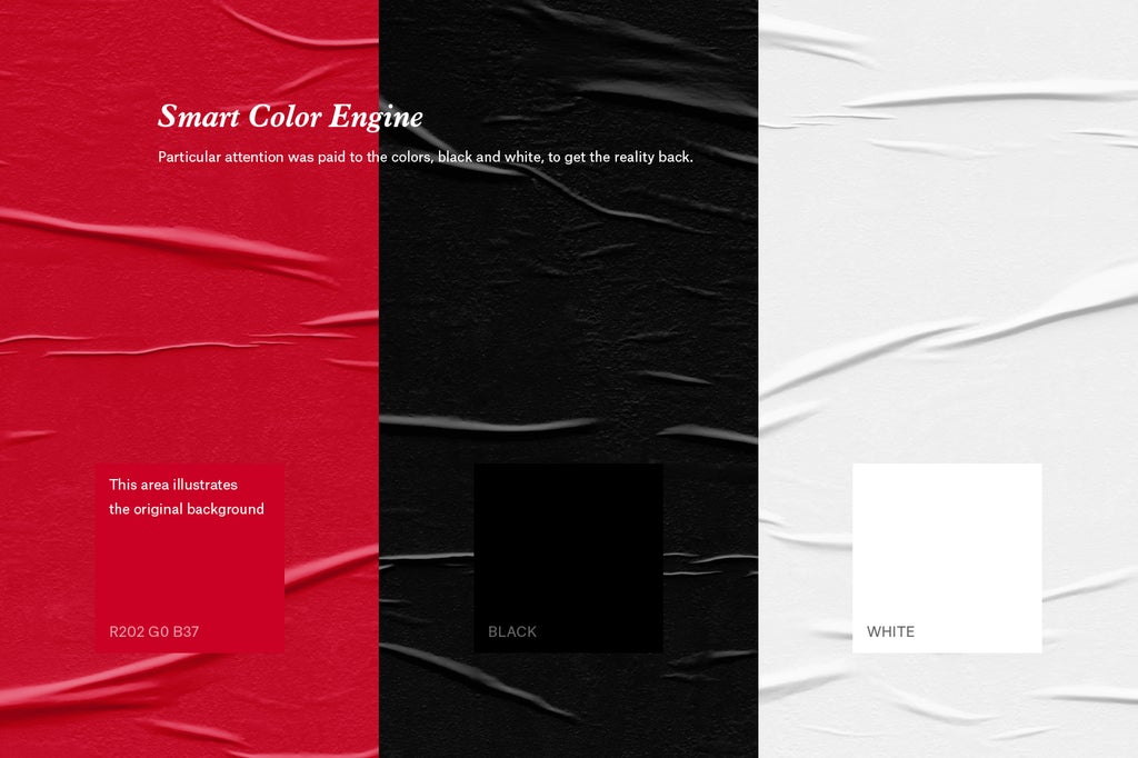 27+ Download Glued Poster Mockup Free&nbsp;Psd