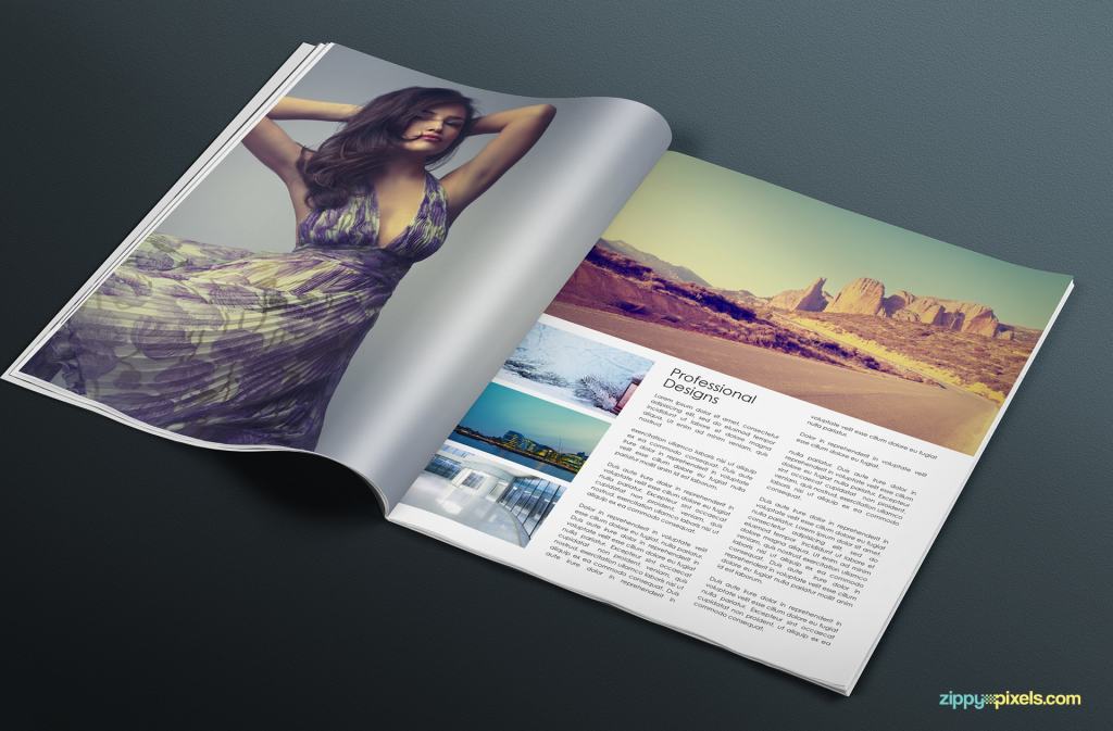 43+ Download Full Page Magazine Ad Mockup&nbsp;Psd