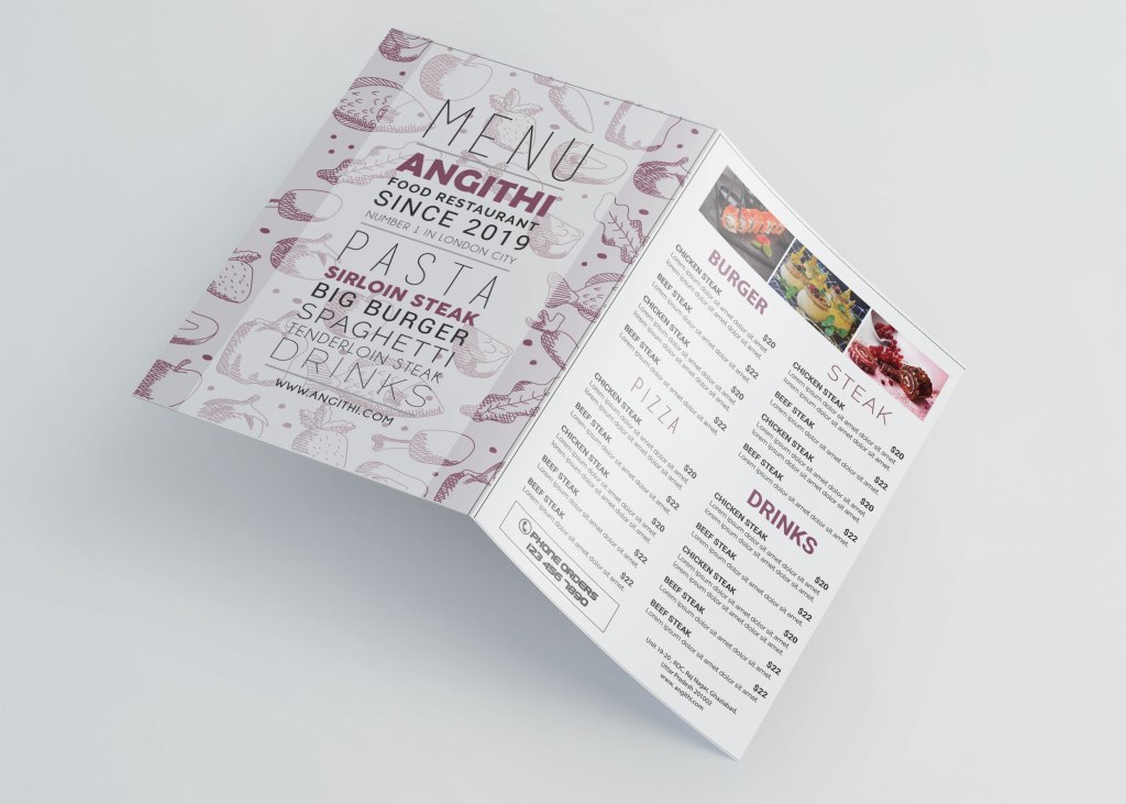 22+ Download A5 Brochure Mockup&nbsp;Psd