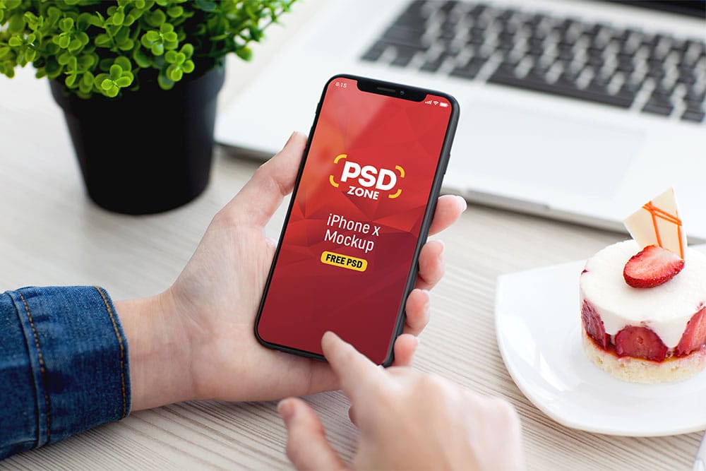 48+ Download Phone In Hand Mockup Psd