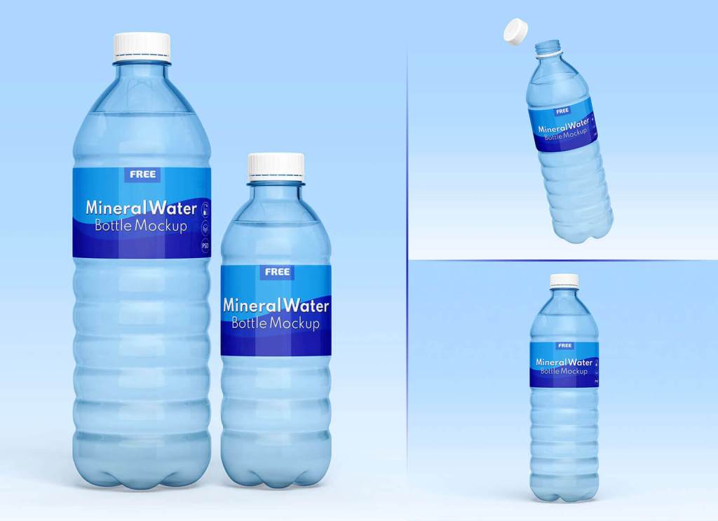 14+ Download Plastic Water Bottle Mockup Free&nbsp;Psd