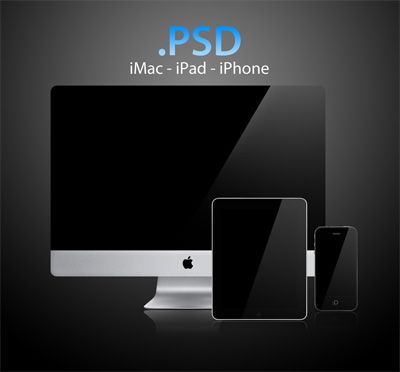 46+ Download Ipad Iphone Imac Mockup Psd&nbsp;Template