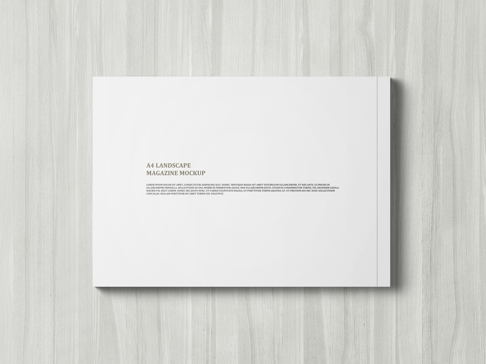 21+ Download A4 Horizontal Poster Mockup&nbsp;Psd