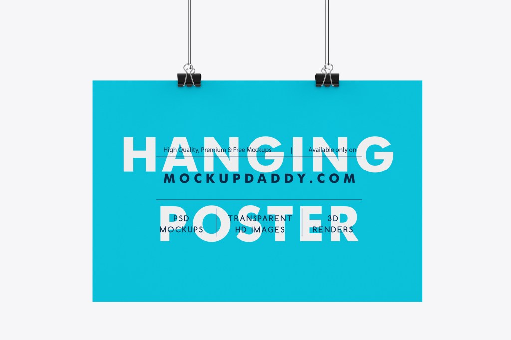 10+ Download A4 Poster Mockup Free&nbsp;Psd
