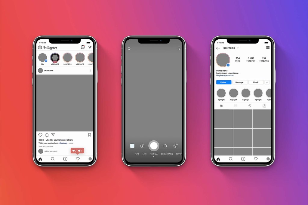 34+ Download Facebook Mobile Mockup 2019&nbsp;Psd