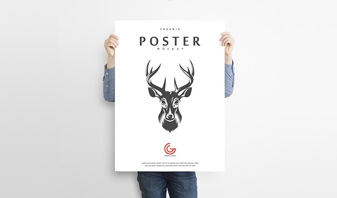 19+ Download Wall Poster Mockup Free&nbsp;Psd