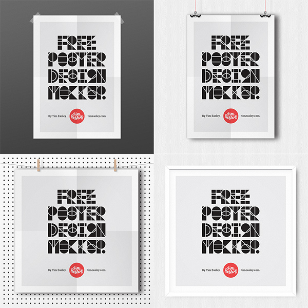 19+ Download Square Poster Mockup Free&nbsp;Psd