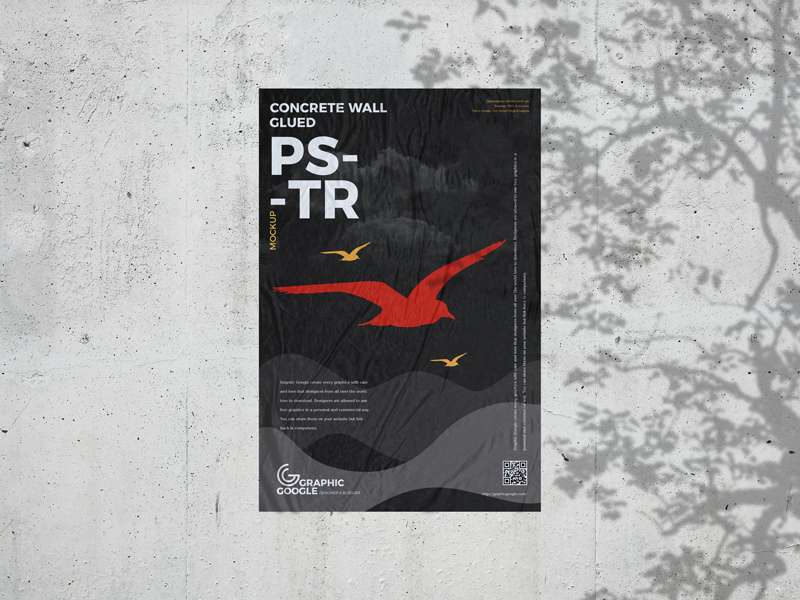 25+ Download Wall Poster Mockup Free&nbsp;Psd