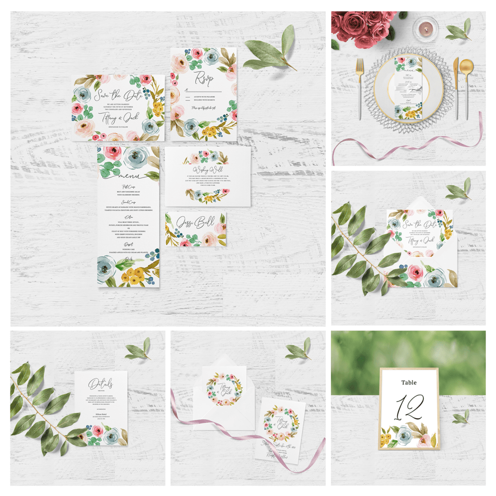 38+ Download Wedding Invitation Card Mockup Psd&nbsp;Free