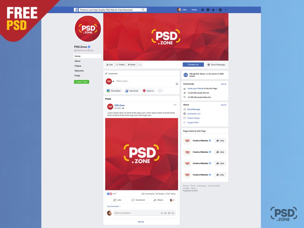 49+ Download Facebook Ad Mockup Psd&nbsp;2020