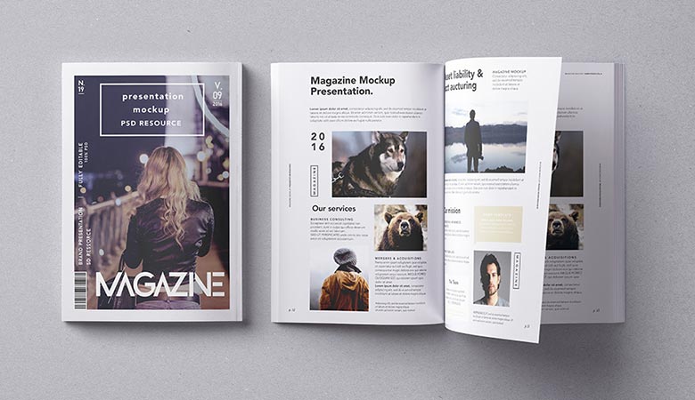 34+ Download Magazine Ad Mockup Psd&nbsp;Free