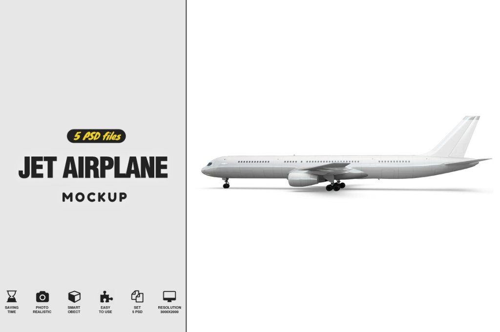38+ Download Airplane Mockup&nbsp;Psd